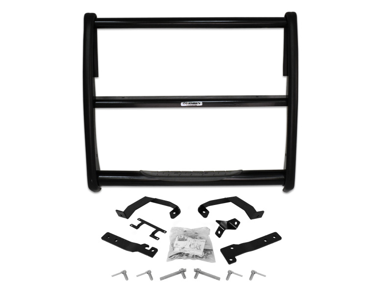 Chevrolet Silverado 1500 LD Grille Guard - Go Rhino - 3000 Series StepGuard - Black - `14-`19